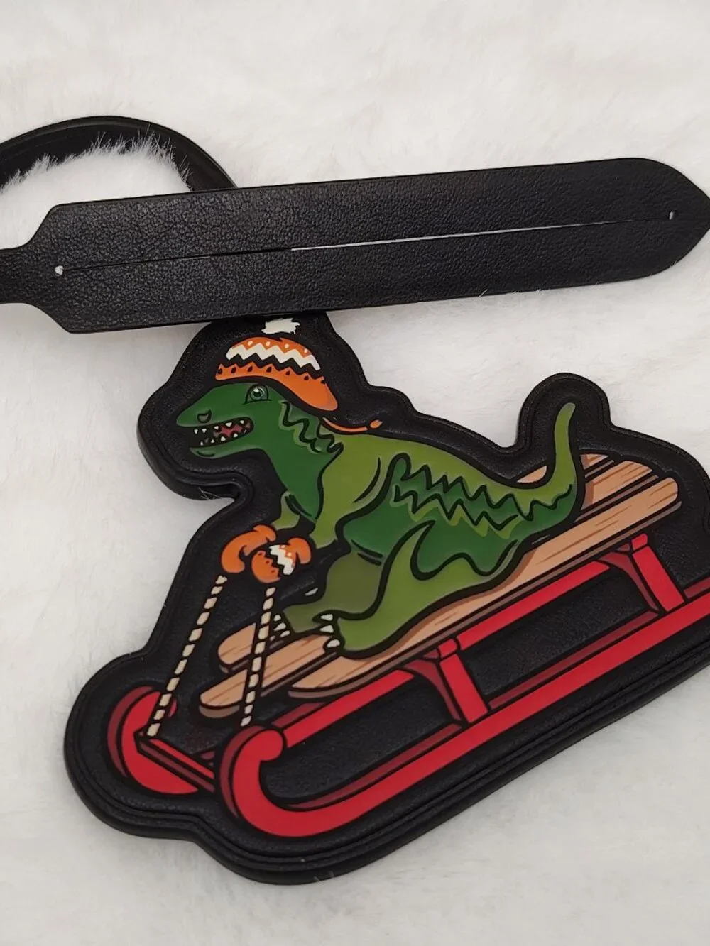 COACH REXY ON SNOW SLED BAG CHARM CF090